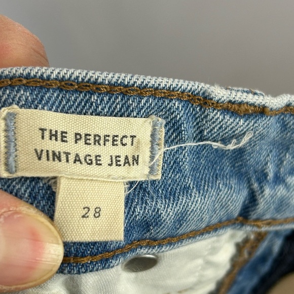 Madewell The Perfect Vintage Jeans Size 28 - Picture 8 of 13